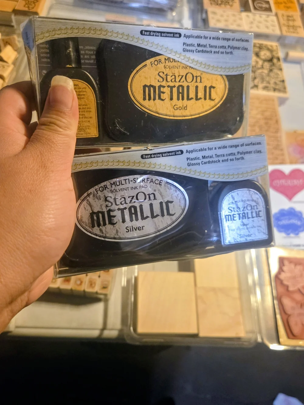Over 229 Stamps, Ink Etc. - Picture 10 of 11